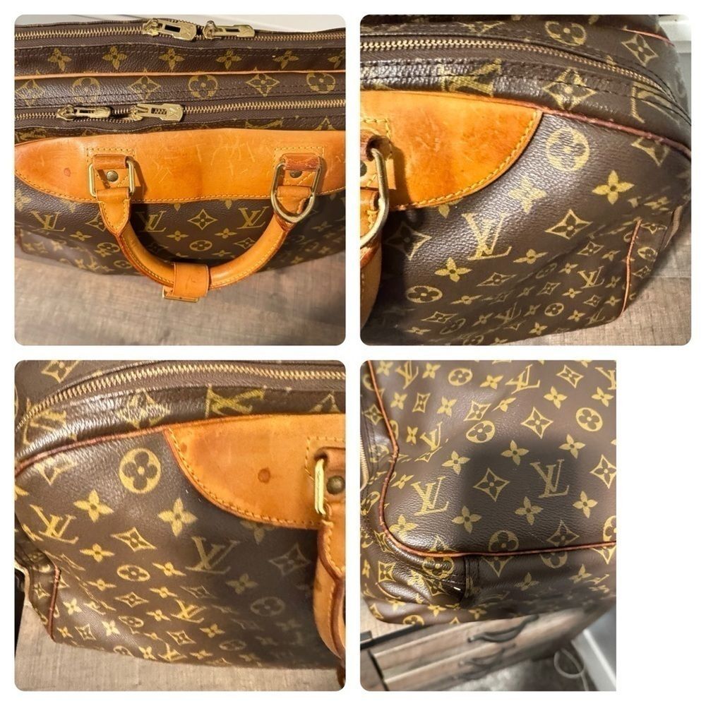 Louis Vuitton Monogram Alize vintage weekender bag VI 0926 classic and luggage - Picture 14 of 16